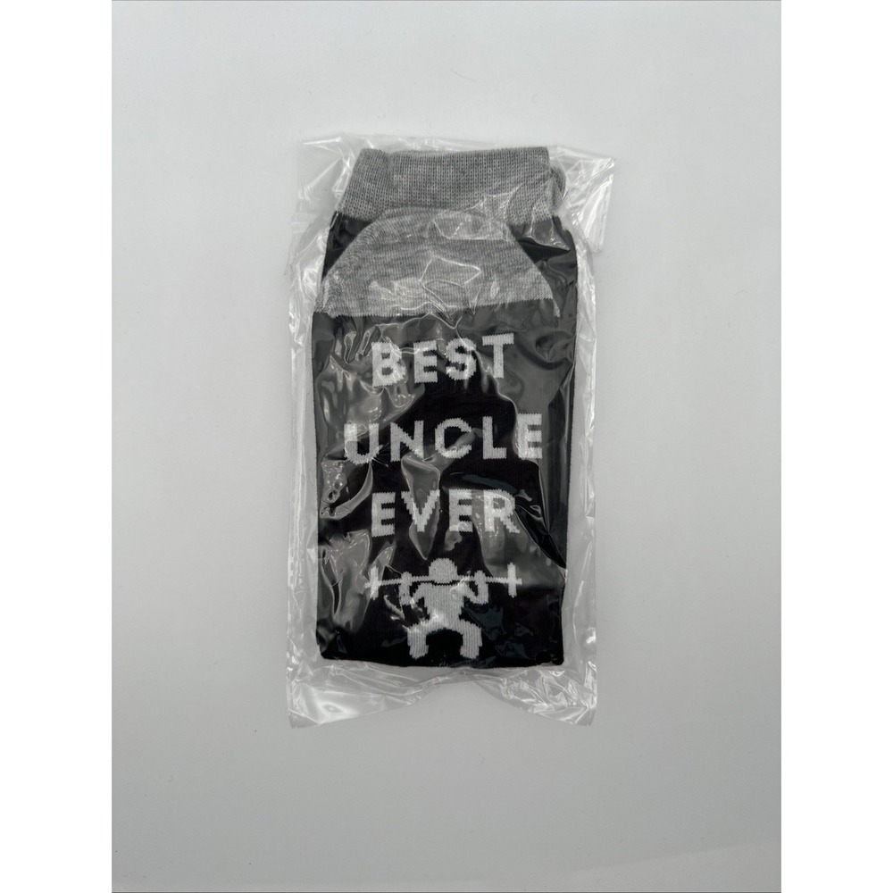 Best Uncle Ever‎ Socks Novelty Gift New In Box